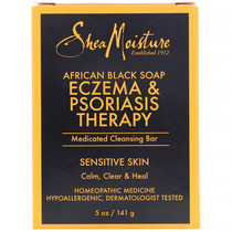 Spot US Shea Moisture African black soap Acne ringworm care special natural cleaning soap 141G