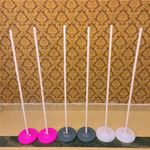 Wedding ceremony decoration Festival balloon arch tube balloon column welcome road guide bracket base