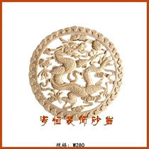 Sandstone sculpture sandstone relief wall hanging porch villa hotel exterior wall indoor and outdoor landscape dragon pendant
