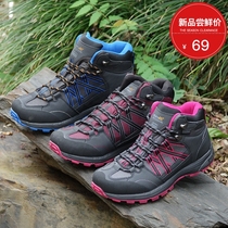  2021 new British foreign trade brand high-top waterproof hiking shoes mens shoes womens shoes lightweight outdoor hiking shoes couple