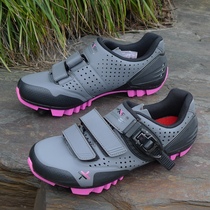 Export list special foreign trade mountain bike riding shoes mountain bike lock shoes breathable bicycle riding shoes womens shoes