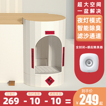 Cat litter Basin semi-closed long channel anti-splashing cat cat toilet drawer type oversized extra large smart deodorant