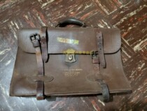 WWII US Army Edition Original Pine Army Air Force Pilot Pilot Pilot Bull Leather A4 Hand Bag Briefcase