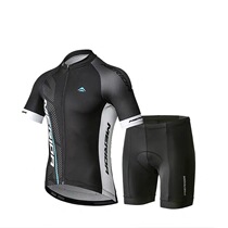 New Black Grey Beauty Short Sleeve Riding Suit Mountain Bike Suit Cycling cyclist Cycling Suit Riding Pants