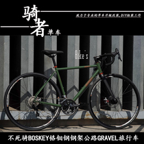 LIMITED EDITION BOSKEY UNDEAD RIDE CHROME MOLYBDENUM STEEL FRAME STATION WAGON ROAD BIKE GRAVEL BIKE LONG-DISTANCE BIKE