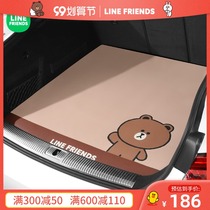 Car trunk mat special car customized cute trunk mat Audi BMW x3 Corolla trunk mat