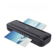 Del 33939 photo plastic sealing machine Home Office a4 film pressing machine photo gluing machine mini photo plastic machine 5 inch 6 inch 7 8 inch file plastic film Machine hot mounting film Small sealing machine