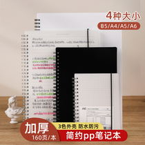 A4 notebook simple college students Cornell horizontal line English wrong question plan dot matrix blank square inner page diary A6 small notebook postgraduate entrance examination notes A5 grid B5 coil book