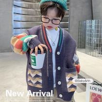 Boy knit sweater cardiovert 2022 new childrens autumn clothes CUHK boy boy autumn winter thickened foreign air jacket
