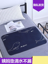 Great Aunt Mat Bed Washable Lady Dorm Room Student Small Bedding Physiological Period God Instrumental Mat Waterproof Nursing Mat Menstrual