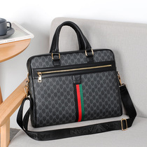 ERG Amari Quality briefcase Male Light Extravagant Handbag Crosswalk Large Capacity Backpack Fashion patterned bag Chauffling