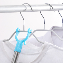 Clothing pole household rack clothing fork pole clothes pole telescopic clothes pole lengthened clothes fork hanging clothes pole ya fork