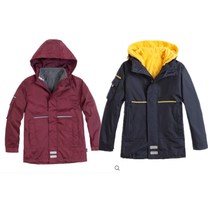Primary and secondary school students English children cotton-padded jacket girls take-off coat cotton-padded jacket charge winter 10X020