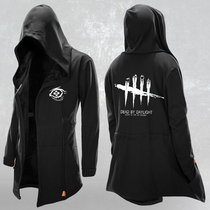 Dawn killer clothes ghost face guard clothes game around autumn and winter long Wizard hoodie cloak coat tide