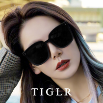 GM Sunglasses women senior face small 2023 new polarized lady anti - UV face skinny star similarly