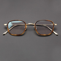  Wu Zhenyu infernal road 2 The same glasses retro pure titanium glasses myopia male ultra-light and comfortable glasses frame female 5105