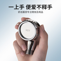 Hair salon washing bed booster nozzle faucet hair salon Barber shop punch bed small shower head hose accessories