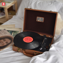 New Year Gift Wu 1900 Sea Pianist Mini vinyl record player mini portable retro phonograph