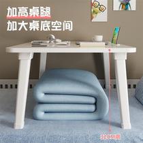 Bed Small Table Floating Window Folding Table Student Bedside Dorm Desk Notebook Computer Bracket Desk Sloth