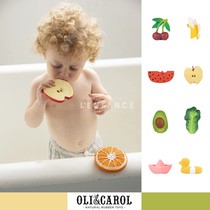 ■LENFANCE OliCarol Naturally safe rubber baby fruit and vegetable fruit and dental bite without porous in