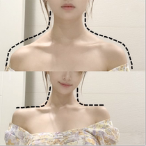 (Recommended by Via)Beautiful shoulder artifact goddess right angle shoulder farewell slip shoulder how to wear temperament