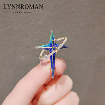 Japanese planet tide personality needle needle anti-walking design of the jersey suit accessories