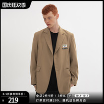 NNOVA21SS national tide fashion niche street suit jacket women ins tide leisure wild college style suit men