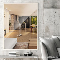 Alloy wrapping mirror stainless steel wrapping mirror processing wearing clothing mirror set intelligent full body mirror to make one up aluminium