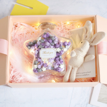 Lucky Wishing Star 520 Finished Origami DIY Material Drifting Bottle Glass Creative Couple Birthday Walking Heart Gift