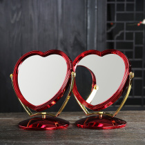 Wedding Supplies Mirror Red Eurostyle Upscale Dresser Bride Makeup Mirror Comb Pair Newcomer Dowry Dowry