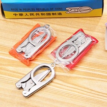 Multifunctional scissors Folding travel scissors Stainless steel convenient scissors Portable folding scissors Fishing scissors Mini scissors