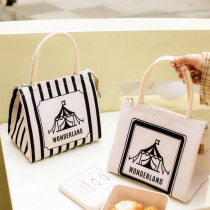 Packaging bag for bag handbag lunch box with meal waterproof bag picnic bag aluminum foil insulation bag