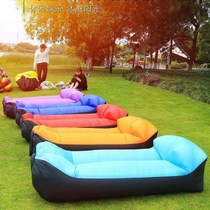  Outdoor lazy inflatable sofa Air mattress Siesta net red air cushion bed folding single portable camping chair