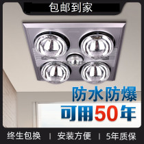 Wall-mounted lamp heating bath integrated ceiling toilet ordinary 30x30 exhaust fan lighting body heating waterproof heater