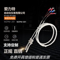 End face platinum thermal resistance pt100 temperature sensor probe WZPM-201 bearing temperature sensor