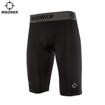 Quasi 5 points compression pants fitness running basketball training tights moisture wicking quick-dry five-point sports shorts