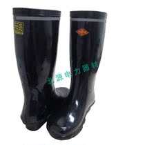 Long tube 6KV electrical insulation boots construction natural rubber rain boots double safety insulation industrial boots multifunctional protective boots