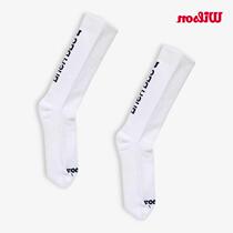 w industry ilson Wilson Wilson Wilson Wilson tennis socks high and low thick hair mens towel bottom sweat absorption shock socks