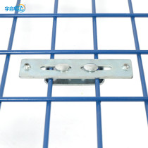 YQHF Yuqi Hengfei aluminum alloy wire organizer installation fixed seat grid bridge supporting the use of computer room integrated wiring five or six network cable grid cable grid Bridge Base