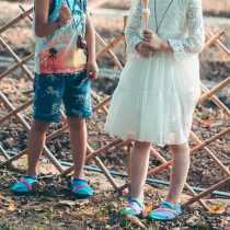 USA FITKICKS children indoor soft-soled non-slip shoes baby outdoor flat non-slip sports leisure sandals