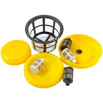 Sprayer accessories large fully agricultural electric strainer lid size Absorbent Filter filter Dosing Machine Lid Inner Strainer