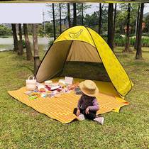 Picnic tent free sunscreen outing ins decoration princess dream girl dream picnic small tent Net Red