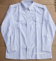 Retired 99 long-sleeved shirt Sea white shirt Mens security shirt work shirt Old-fashioned shirt quick-drying