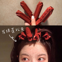 3 packs~Korean hair root fluffy artifact Curly hair fixed lazy pad hair clip female head bangs clip hair card