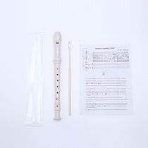 Shixiang German 8-hole student children ABS upright flute 8-hole German treble White flute