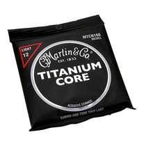 Poetry enjoy Martin Martin folk guitar string MTCN160 Black Samurai 12-55 titanium guitar string set