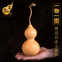 Scoop guest natural boutique large medium and small waist gourd handlebar home decoration ornaments physical Real shot a picture