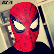Spider-man headgear Ultraman eye mask mask mask for children and middle school students breathable translucent high elastic soft and cool
