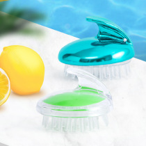Hair washing brush artifact brush adult massage comb hair comb scalp head silicone round anti-itching head