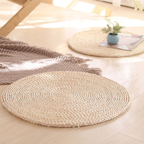 Putsu cushion rattan straw woven tatami futon thick Japanese floating window tea ceremony ground meditation mat